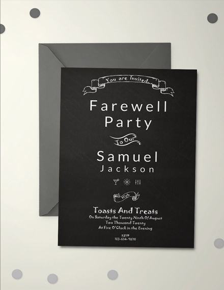 Sample Farewell Party Program